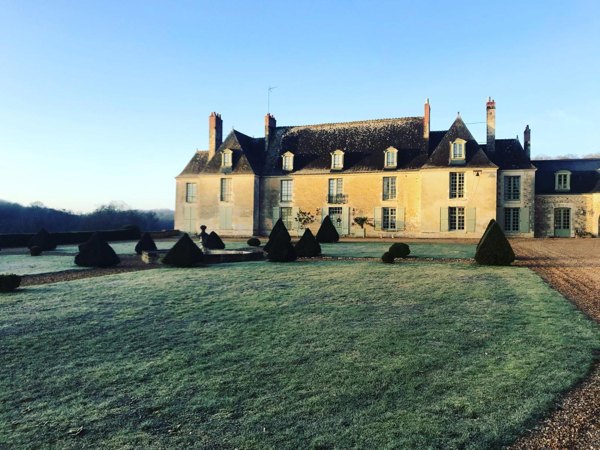 Gîte du château d'Hodebert Saint-Paterne-Racan Zimmer foto