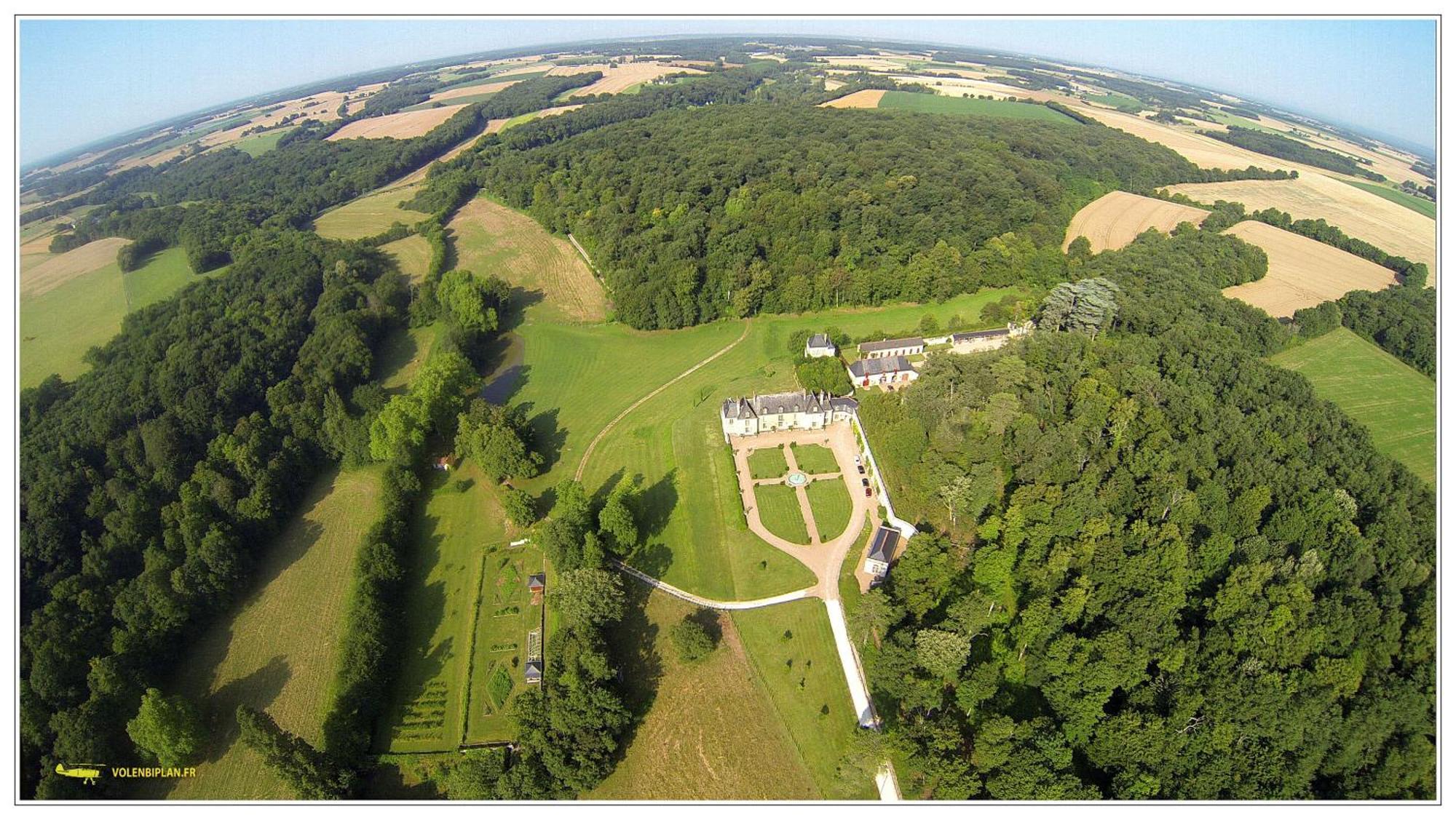 Gîte du château d'Hodebert Saint-Paterne-Racan Zimmer foto