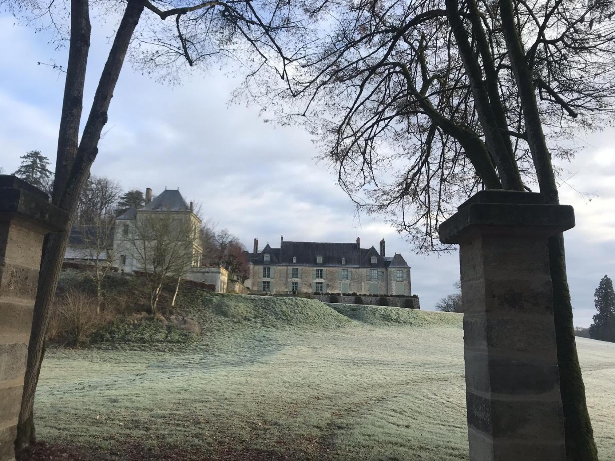 Gîte du château d'Hodebert Saint-Paterne-Racan Zimmer foto