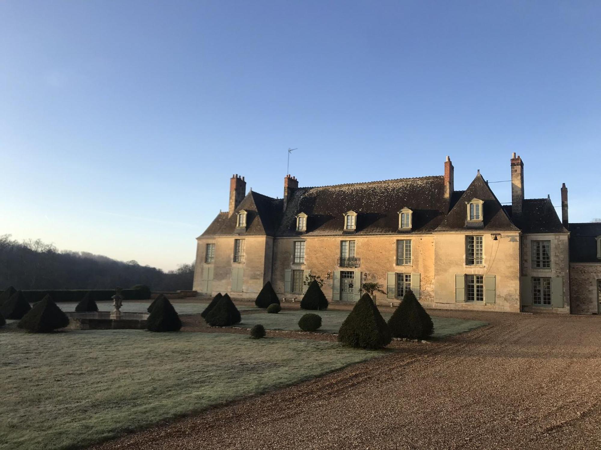 Gîte du château d'Hodebert Saint-Paterne-Racan Zimmer foto