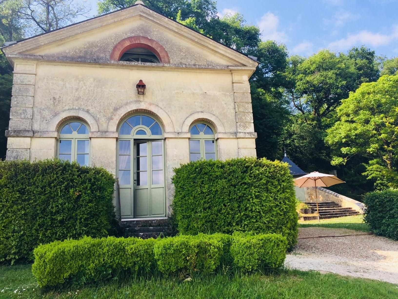 Gîte du château d'Hodebert Saint-Paterne-Racan Exterior foto